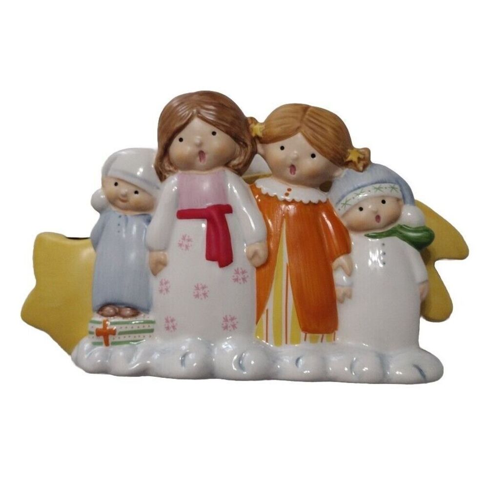 Goebel  Carolers  Candlestick Candle Holder